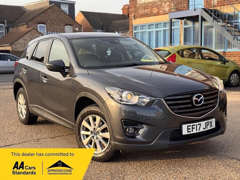 Grey Used 2017 Mazda CX-5 SUV | £4,345 (Fair price) - Image 1/4
