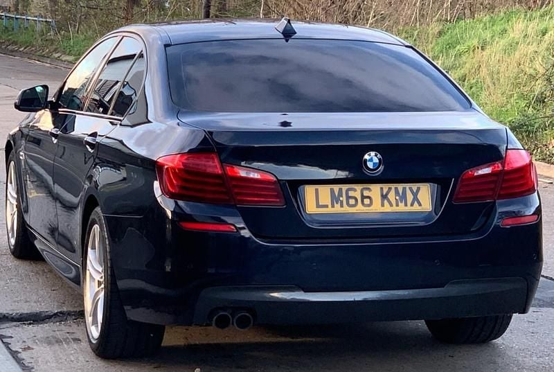 Used BMW 520 M Sport 2016 Black Sedan