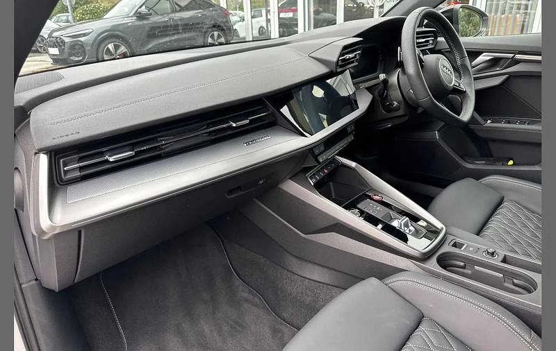 Used Audi S3 Sportback Black Edition 310 HP (228 kW) 2023 White Hatchback