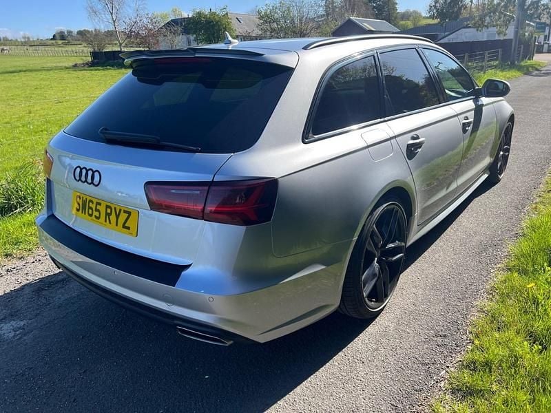 Used Audi A6 Black Edition 2015 Silver Estate