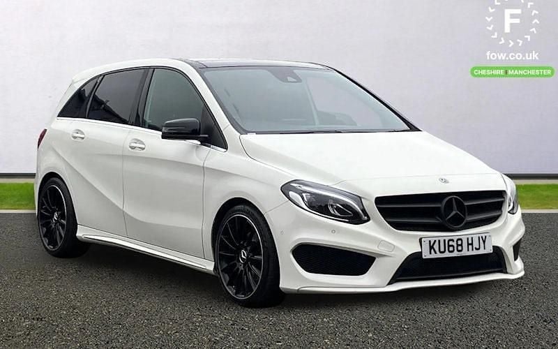Begagnad Mercedes B200 AMG Line Premium Plus 136 HK (100 kW) 2018 Minibuss