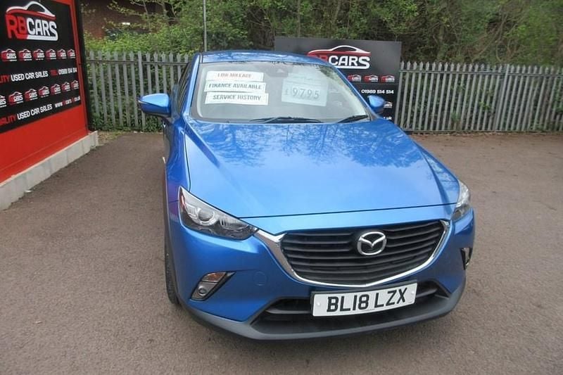 Used Mazda CX-3 105 HP (77 kW) 2018 Blue SUV