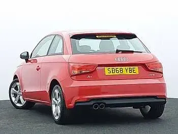 Used Audi A1 Sport 125 HP (91 kW) 2018 Red Hatchback