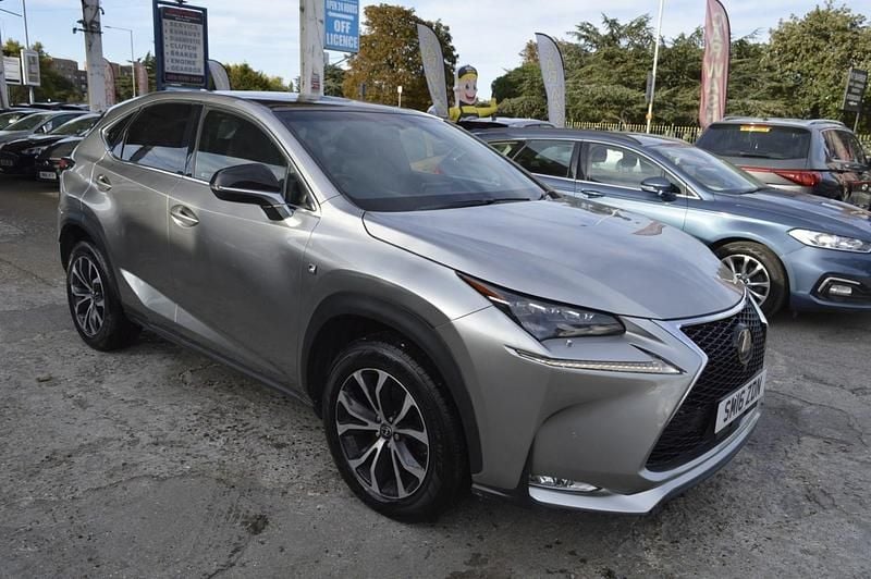 Silver Used 2016 Lexus NX200t Sport Line SUV | £11,499 - Image 1/4