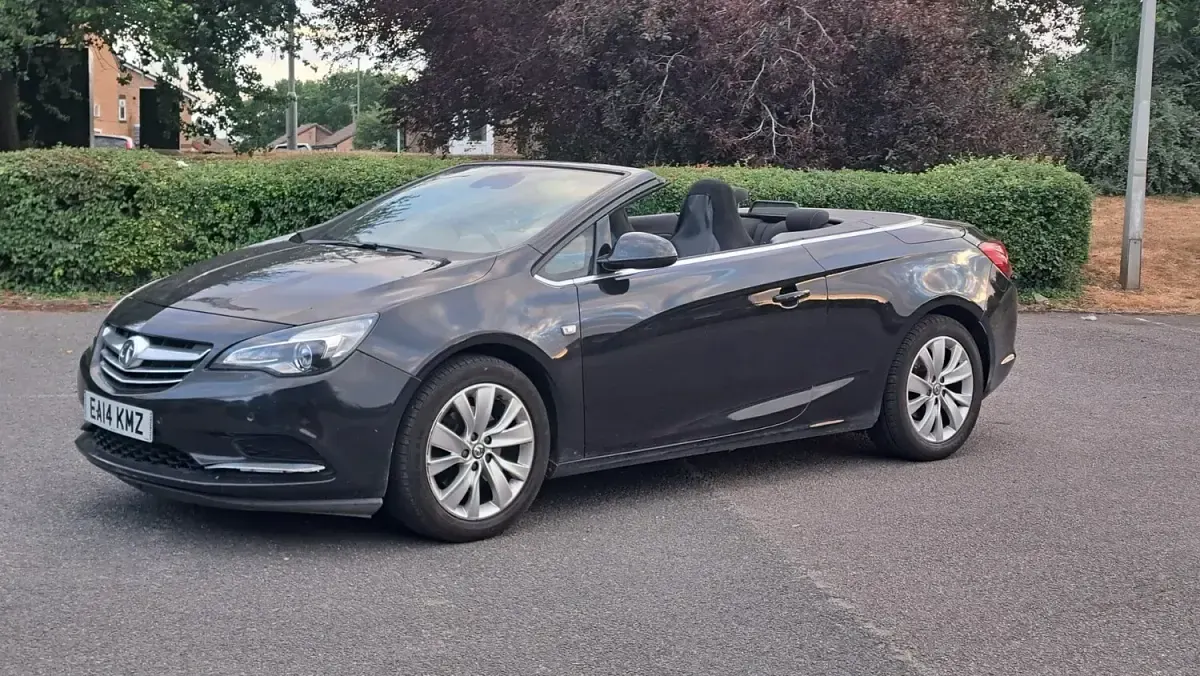 Used Vauxhall Cascada 2014 Black Cabriolet