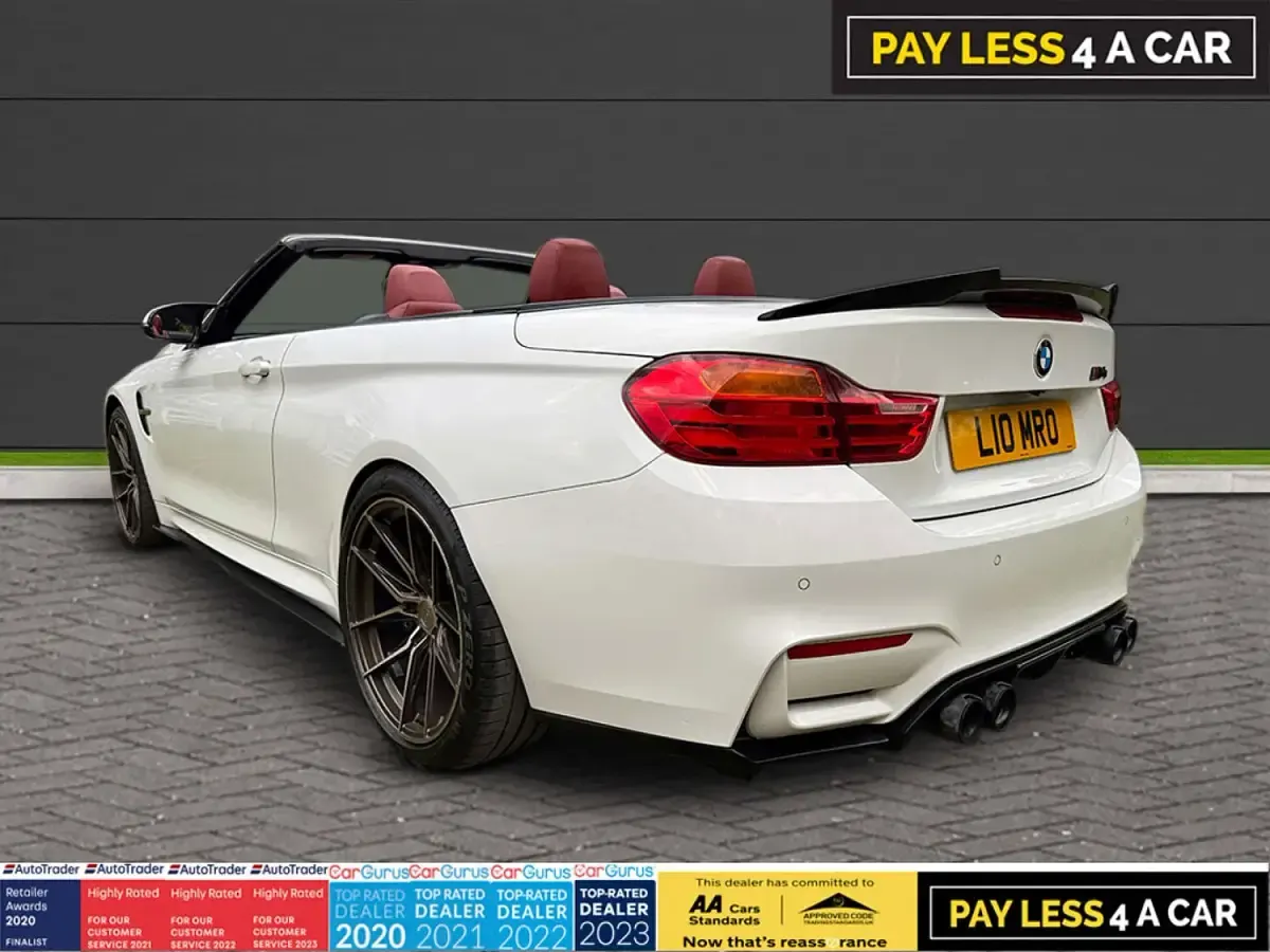 Used BMW M4 Cabriolet Comfort Edition 2017 White Cabriolet