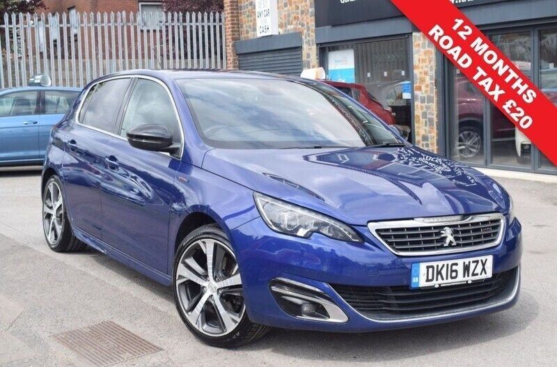 Blue Used 2016 Peugeot 308 GT-line Hatchback | £7,500 (Fair price) - Image 1/4
