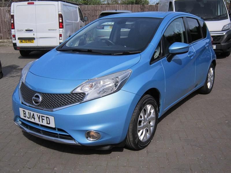 Used Nissan Note Acenta Premium 2014 Blue Hatchback