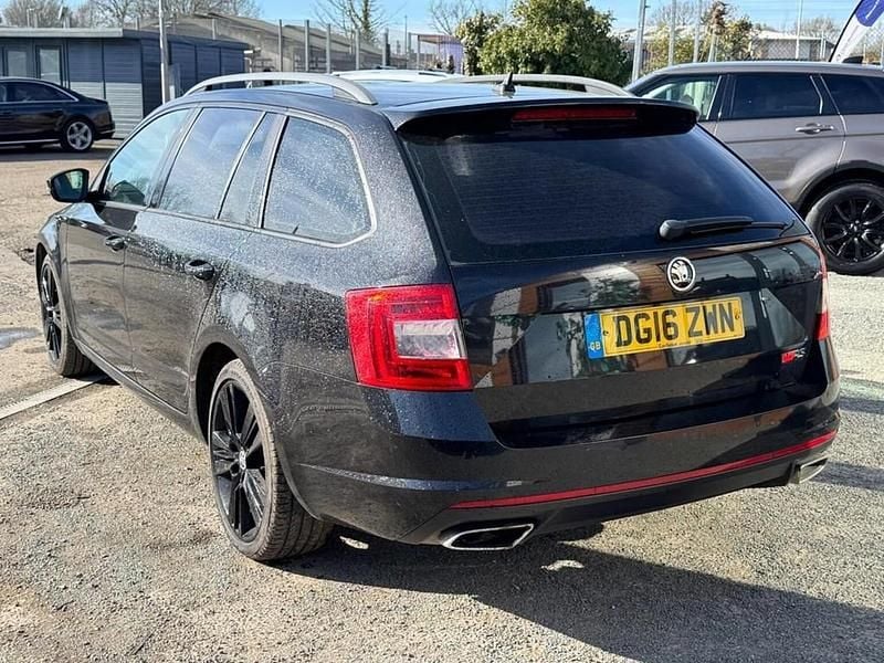 Used Skoda Octavia vRS 2016 Black Hatchback