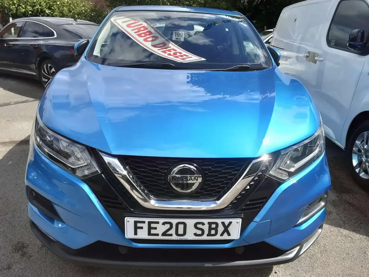 Used Nissan Qashqai Acenta Premium 115 HP (84 kW) 2020 Blue SUV