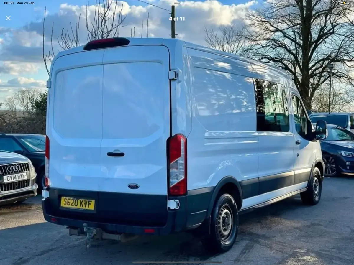 Second-hand Ford Transit 130 CP (95 kW) 2020 Alb Van