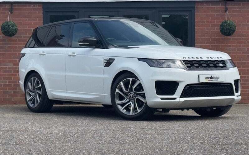 White Used 2019 Land Rover Range Rover Sport HSE Dynamic SUV | £33,350 (Fair price) - Image 1/4