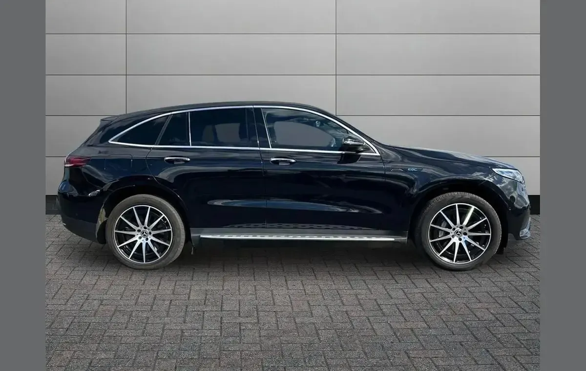 Used Mercedes EQC400 AMG line 300 kW (408 HP) 2023 Obsidian black SUV