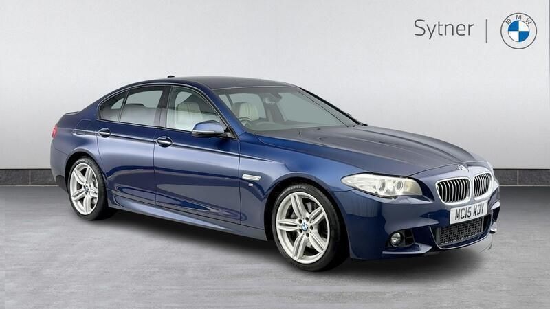 Blue Used 2015 BMW 535 M Sport | £15,000 - Image 1/4