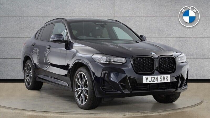 Black Used 2024 BMW X4 M Sport SUV | £47,999 (Fair price) - Image 1/4