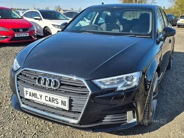 Begagnad Audi A3 Sport 150 HK (110 kW) 2018 Svart Sedan
