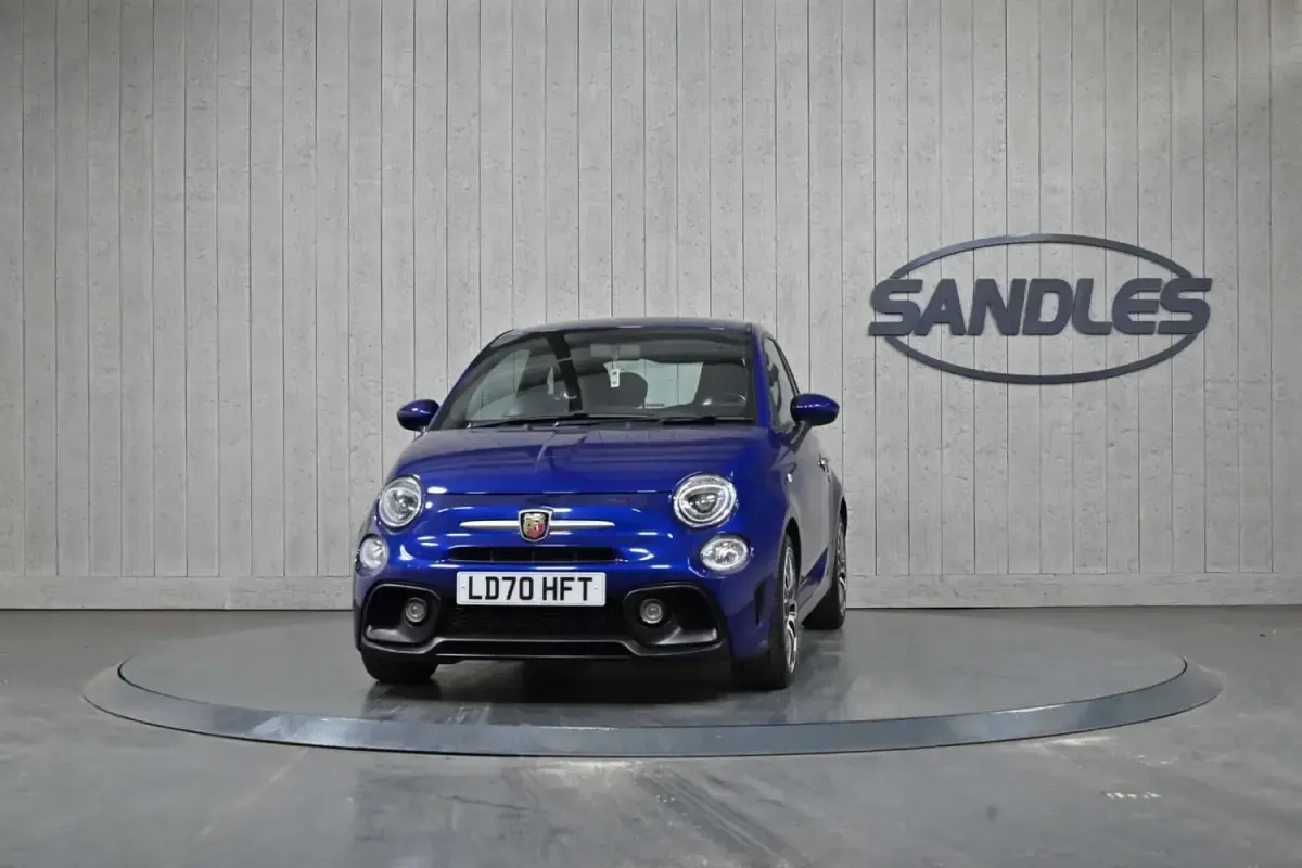 Usado Abarth 595 2020 Azul Citadino