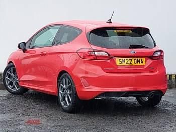Used Ford Fiesta ST-Line 125 HP (91 kW) 2022 Red Hatchback