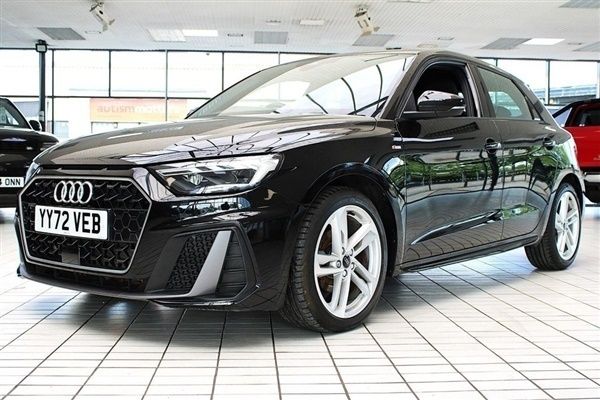Black Used 2022 Audi A1 Sportback S-Line Hatchback | £18,490 (Fair price) - Image 1/4