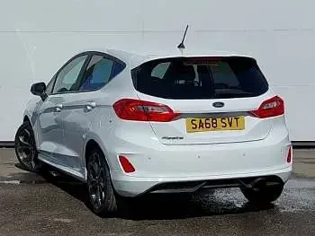 Used Ford Fiesta ST-Line X 100 HP (73 kW) 2018 White Hatchback