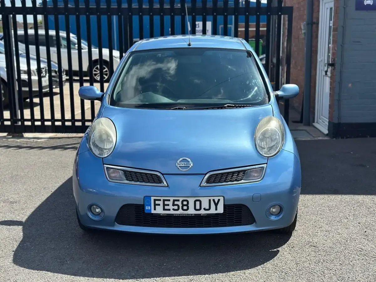 Used Nissan Micra 2008 Blue Hatchback