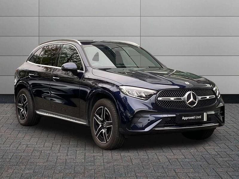 Blue Used 2023 Mercedes GLC300e AMG line SUV | £38,795 (Super price) - Image 1/4
