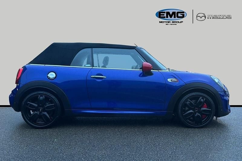 Used Mini John Cooper Works Cabriolet 231 HP (169 kW) 2019 Blue Cabriolet