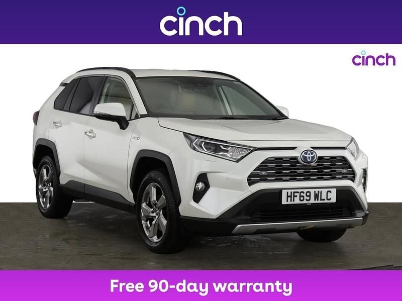 White Used 2019 Toyota RAV4 Hybrid SUV | £23,799 (Fair price) - Image 1/3