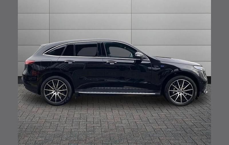 Used Mercedes EQC400 AMG line 300 kW (408 HP) 2023 Obsidian black SUV