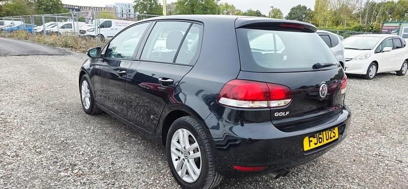 Used VW Golf VII 2012 Black Hatchback
