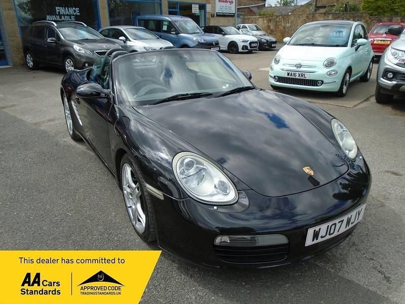 Black Used 2007 Porsche Boxster Cabriolet | £10,995 (Good price) - Image 1/4
