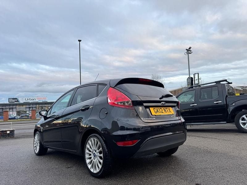 Used Ford Fiesta Titanium 2012 Black Hatchback