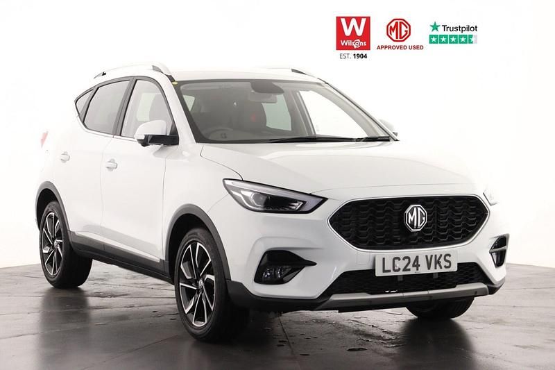 White Used 2024 MG ZS Exclusive Sedan | £14,994 (Fair price) - Image 1/4