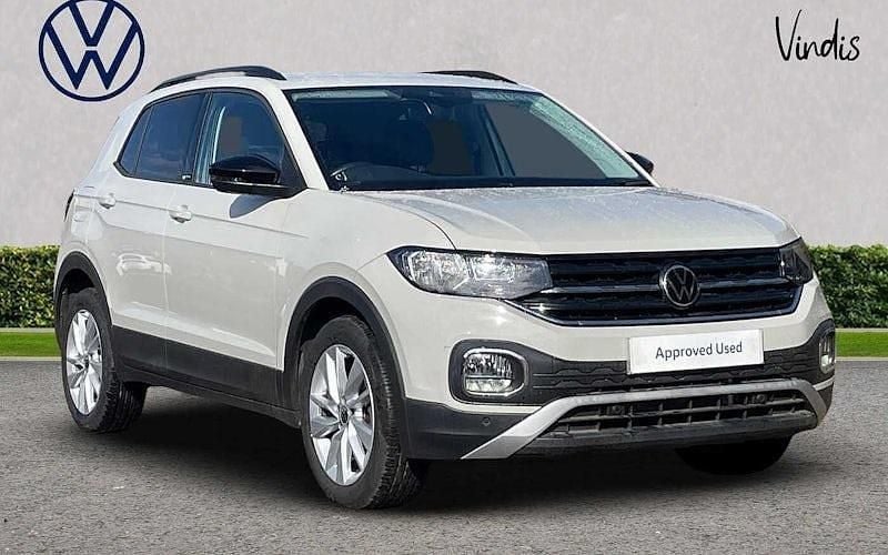 Grey Used 2022 VW T-Cross Active SUV | £23,192 (Expensive) - Image 1/4
