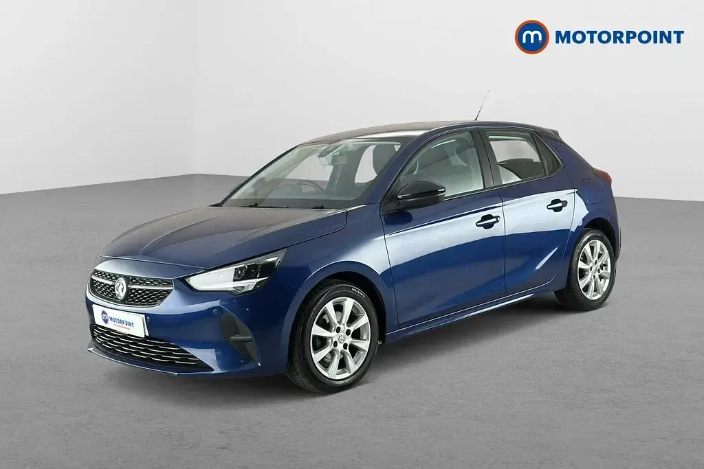 Used Vauxhall Corsa 101 HP (74 kW) 2021 Blue Hatchback
