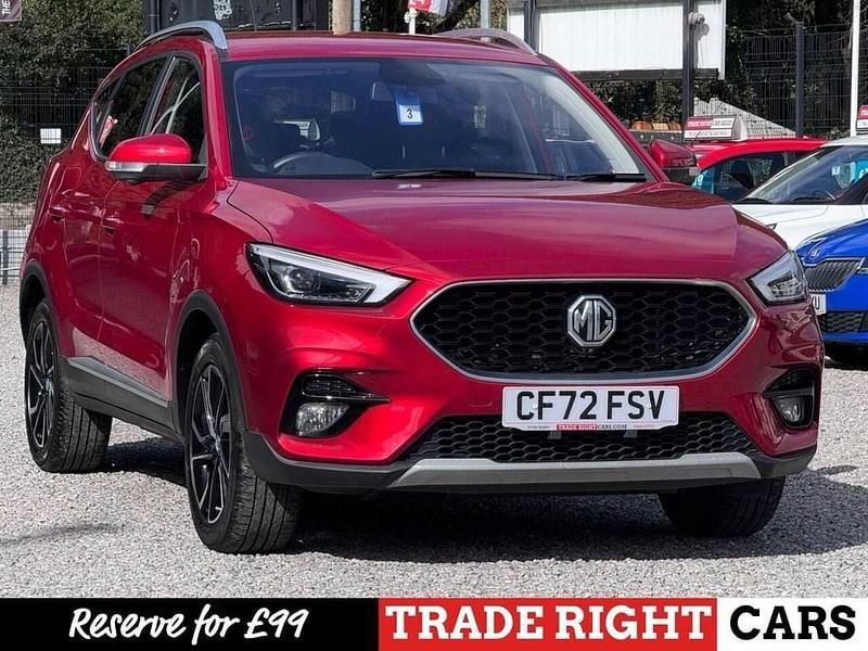 Used MG ZS Exclusive 106 HP (77 kW) 2023 Red SUV