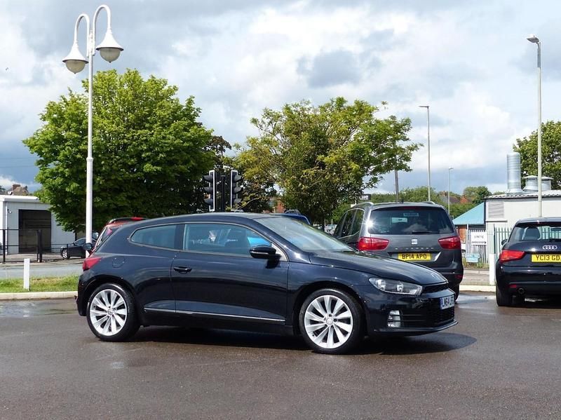 Deep black pearl Used 2014 VW Scirocco Coupe | £9,375 (Expensive) - Image 1/4