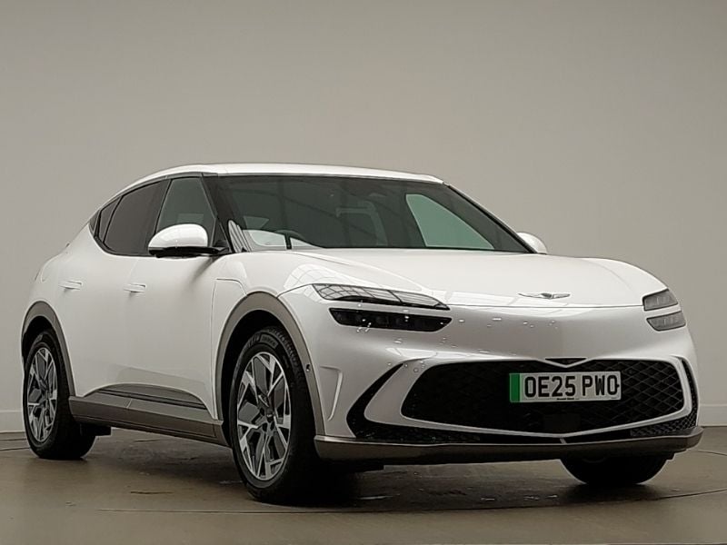 White New 2025 Genesis GV60 Premium SUV | £39,998 - Image 1/4