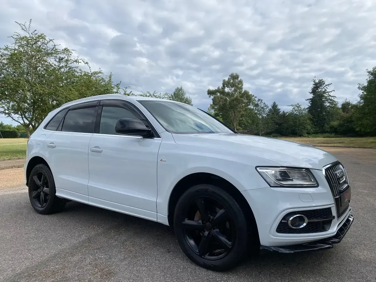Used Audi Q5 S-line plus 227 HP (166 kW) 2015 White SUV