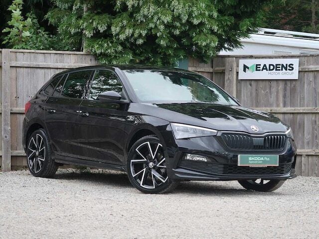 Black magic pearl effect Used 2021 Skoda Scala Monte Carlo Hatchback | £15,495 - Image 1/4