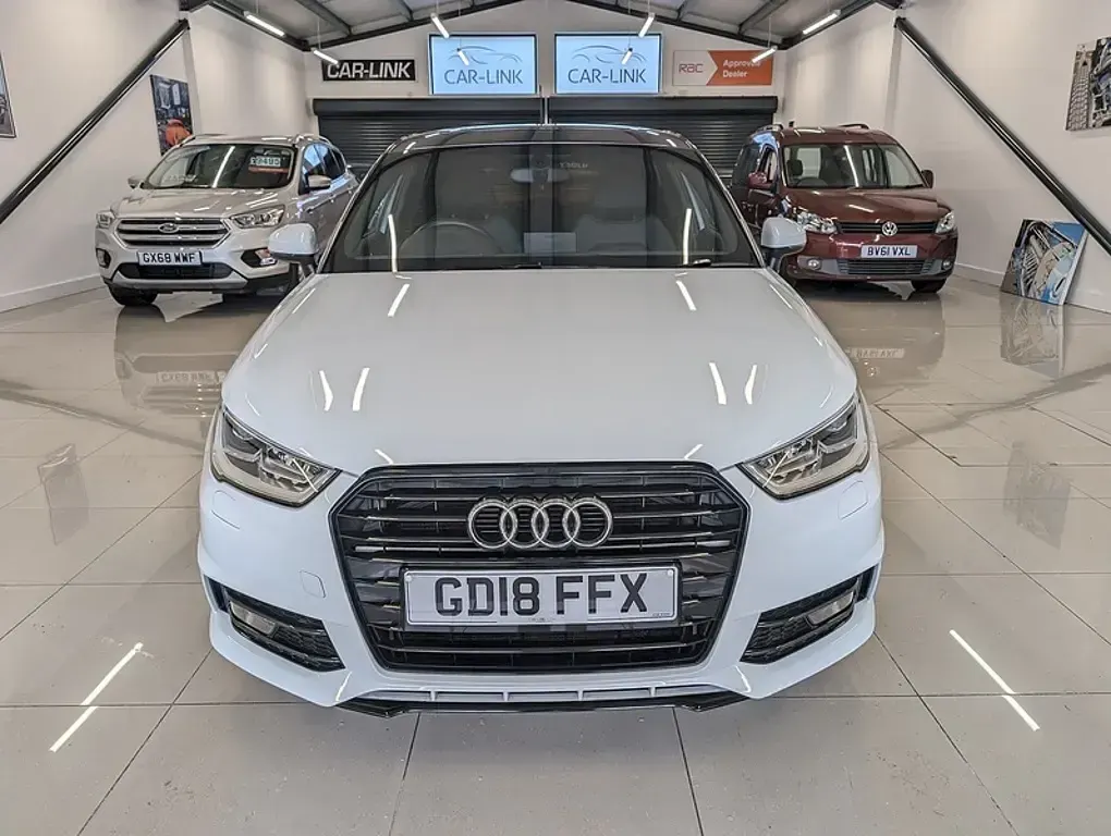 Used Audi A1 Black Edition 2018 White Hatchback