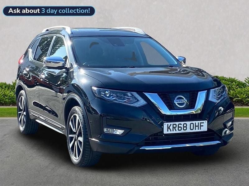 Black Used 2018 Nissan X-Trail Tekna SUV | £12,686 (A bit pricey) - Image 1/4