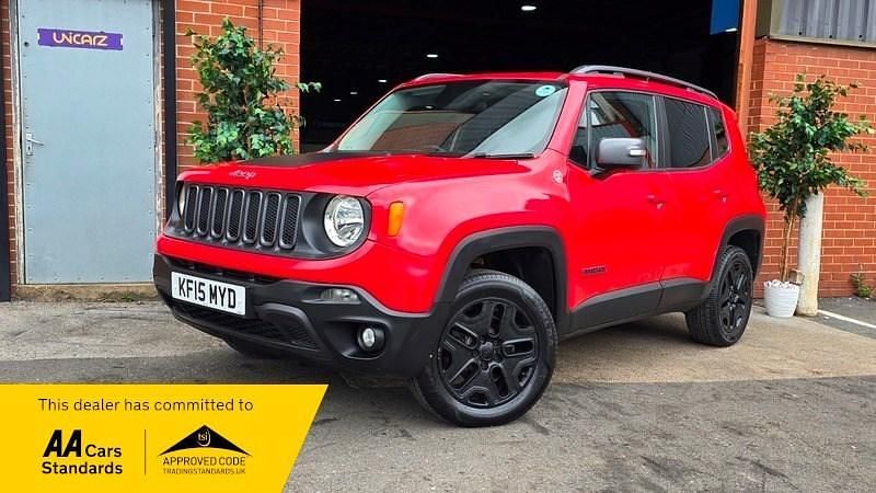 Used Jeep Renegade Trailhawk 170 HP (125 kW) 2015 Red SUV