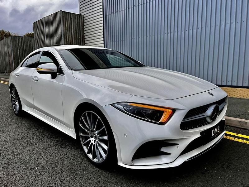 White Used 2020 Mercedes CLS300 AMG line Coupe | £23,450 - Image 1/4