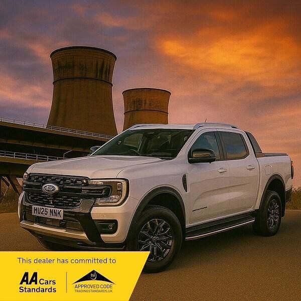 White Used 2025 Ford Ranger Wildtrack Pickup | £44,990 - Image 1/3