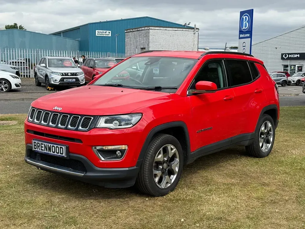 Used Jeep Compass Limited 140 HP (102 kW) 2018 Red SUV