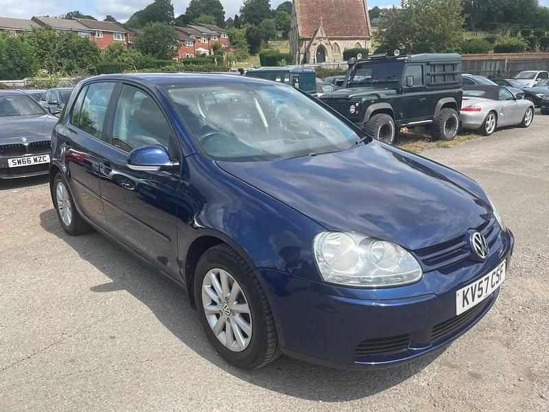 Blue Used 2007 VW Golf V Match Hatchback | £3,999 (Fair price) - Image 1/4