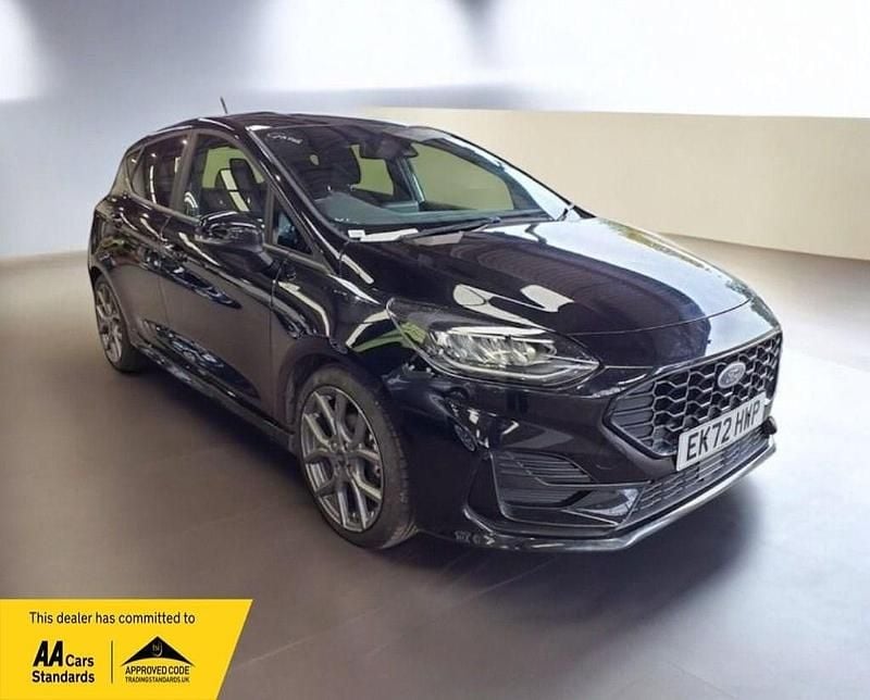 Black Used 2022 Ford Fiesta ST-Line Hatchback | £9,450 (Fair price) - Image 1/2