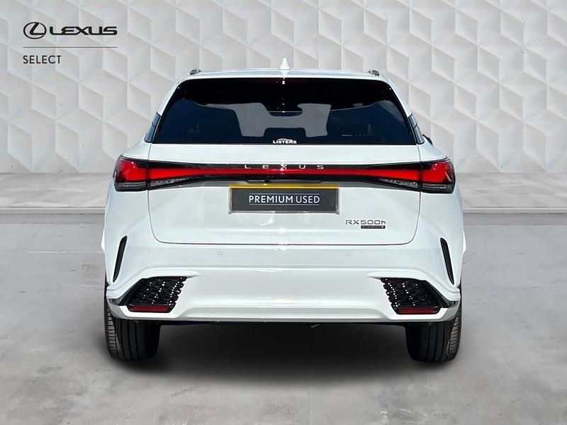 New Lexus RX500h Sport Line 371 HP (272 kW) 2026 White SUV