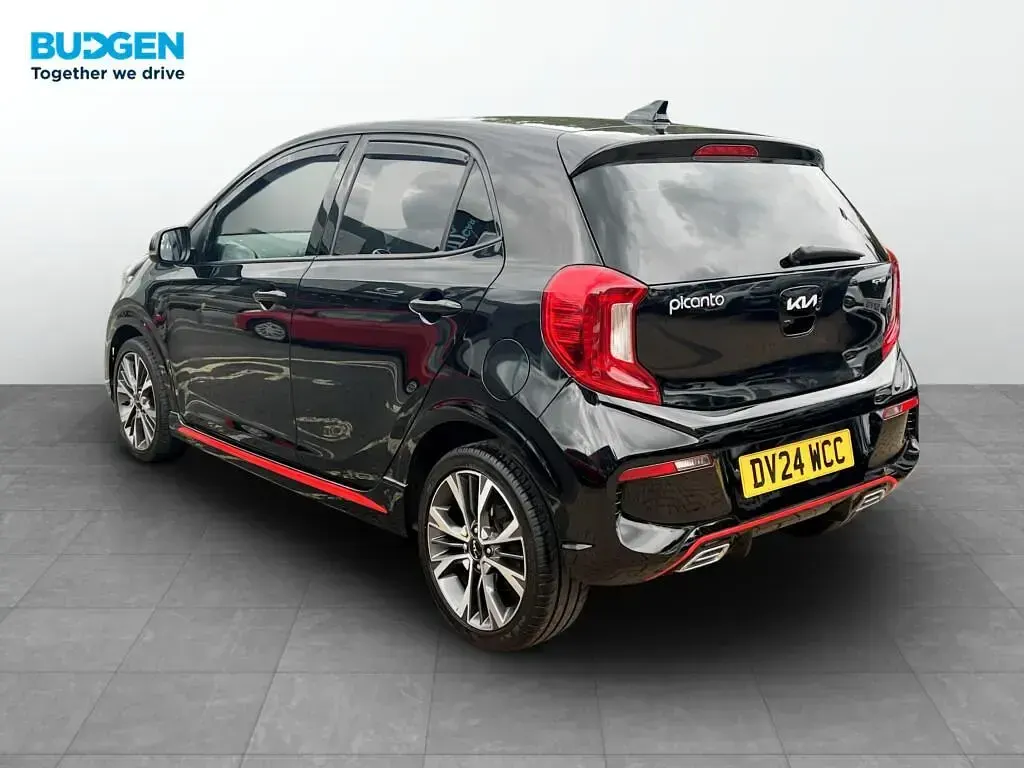 Used Kia Picanto GT-Line 2024 Black Hatchback